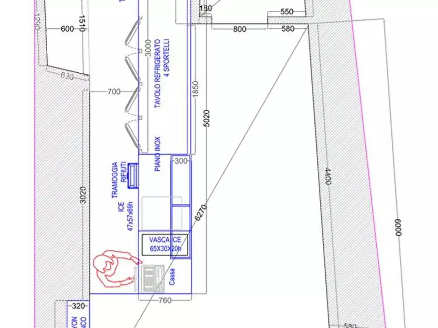 Immagine 8 di Attività commerciale in vendita  a Pisa