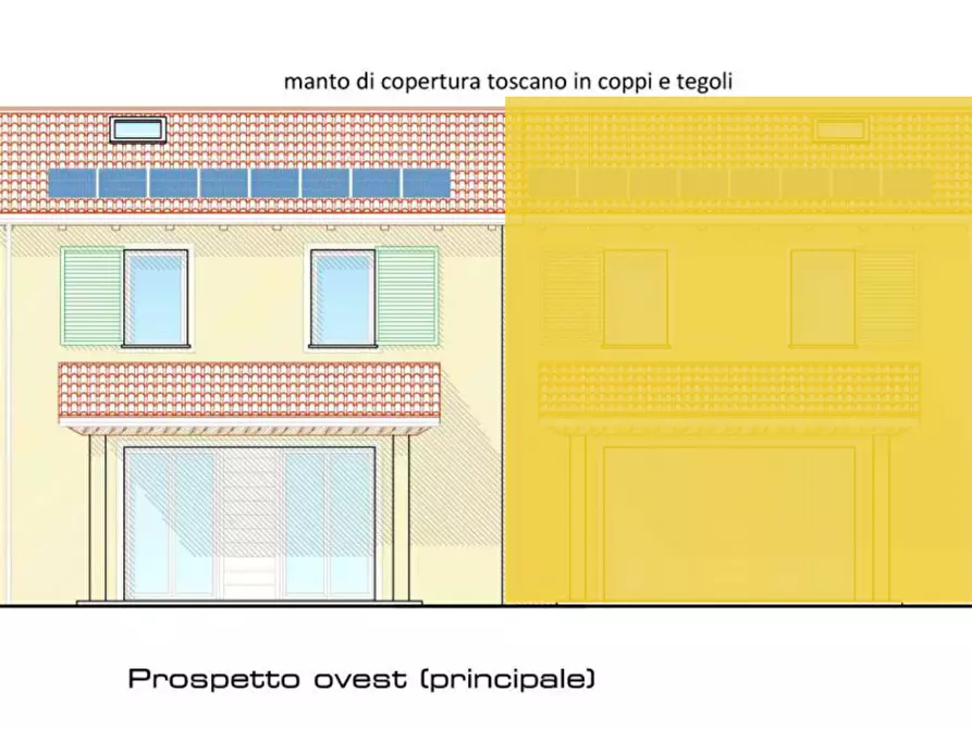 Immagine 5 di Casa bifamiliare in vendita  a San Miniato