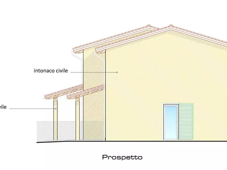 Immagine 4 di Casa bifamiliare in vendita  a San Miniato