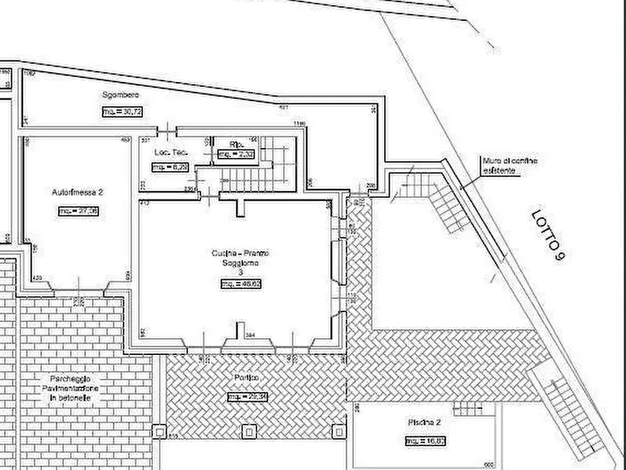 Immagine 3 di Villa in vendita  a Guardistallo