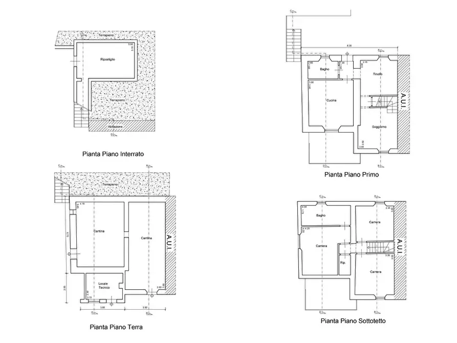 Immagine 28 di Casa semindipendente in vendita  a Lucca