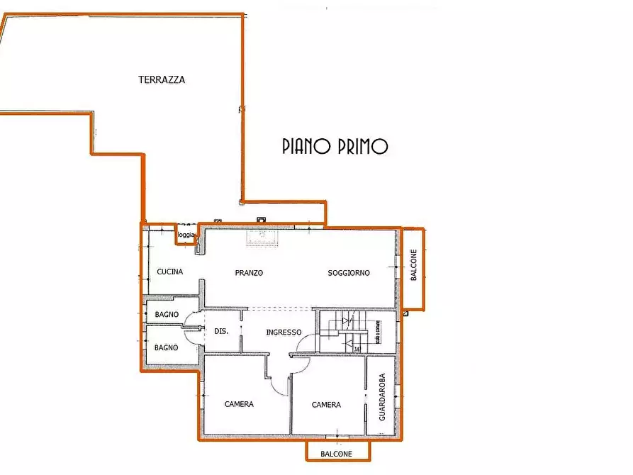 Immagine 18 di Appartamento in vendita  a Certaldo