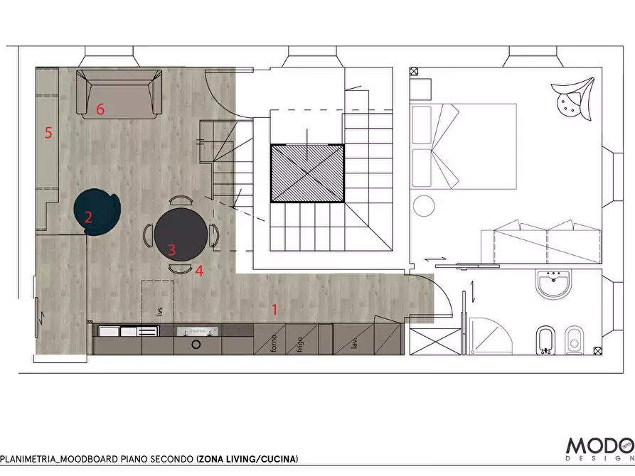 Immagine 5 di Appartamento in vendita  a Viareggio