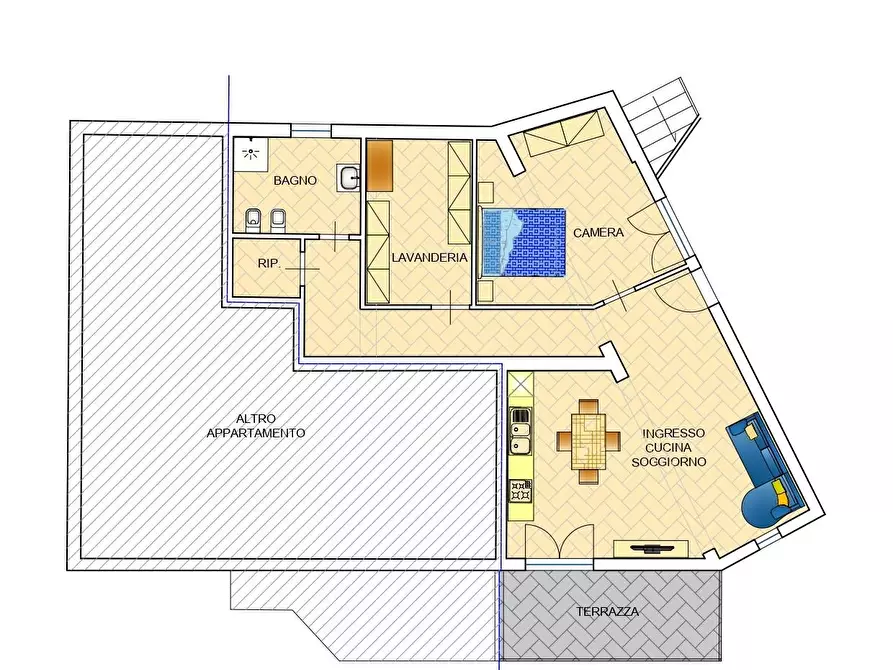 Immagine 15 di Appartamento in vendita  a Peccioli