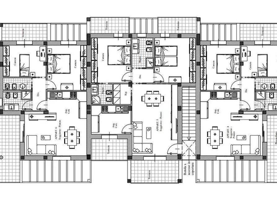 Immagine 10 di Appartamento in vendita  a Cecina
