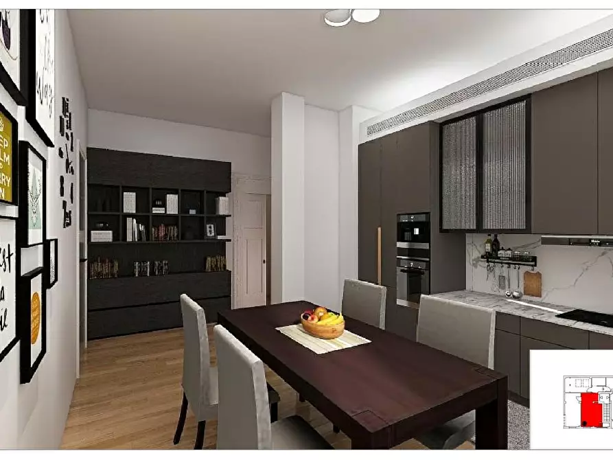 Immagine 2 di Appartamento in vendita  a Colle Di Val D'elsa