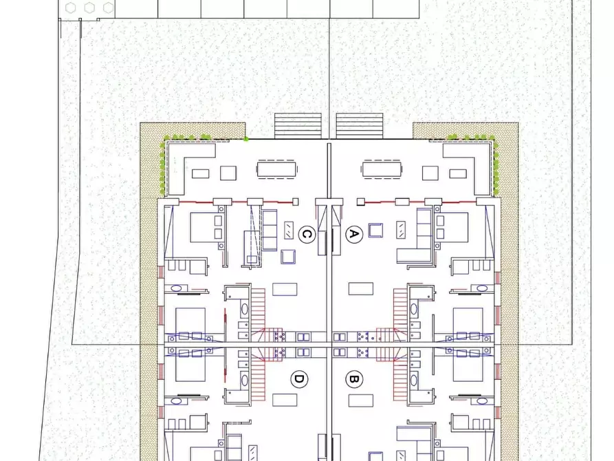 Immagine 11 di Villetta a schiera in vendita  a Massa