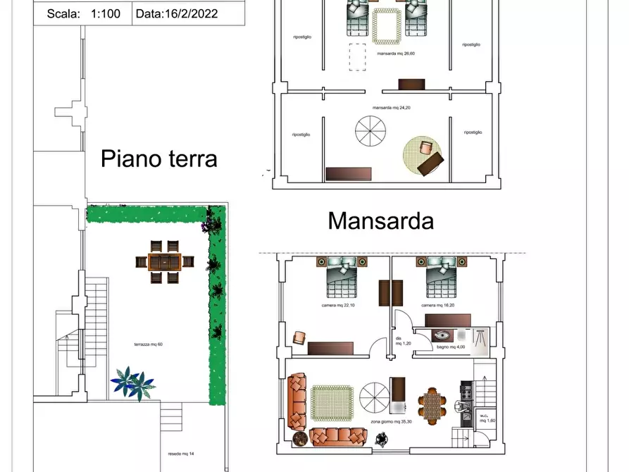 Immagine 1 di Appartamento in vendita  a Pietrasanta