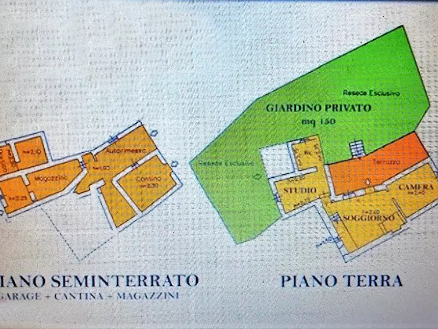 Immagine 9 di Porzione di casa in vendita  a Gaiole In Chianti