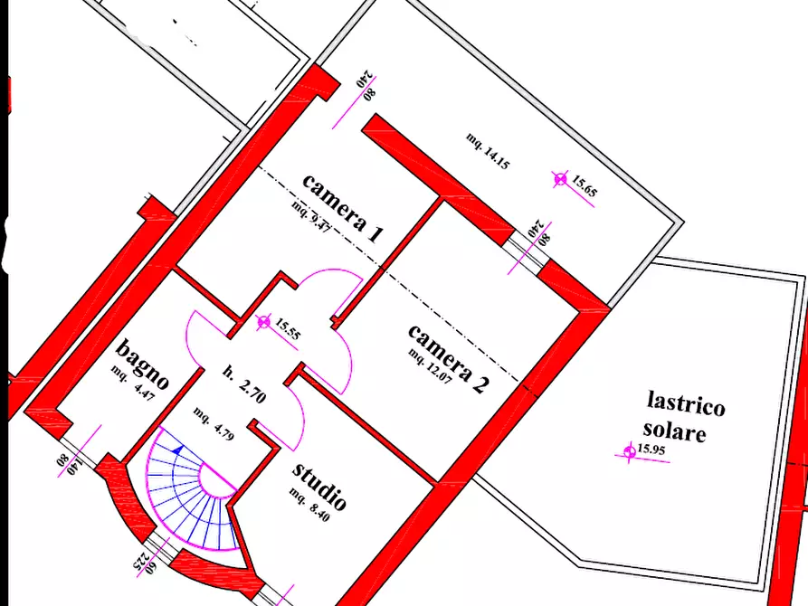 Immagine 3 di Villetta a schiera in vendita  a Sovicille