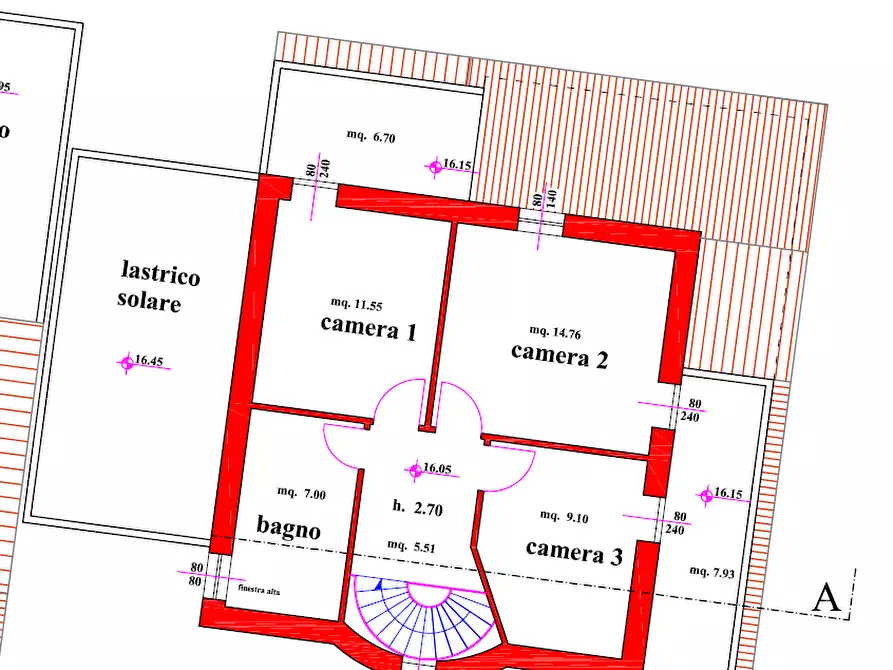 Immagine 3 di Villetta a schiera in vendita  a Sovicille