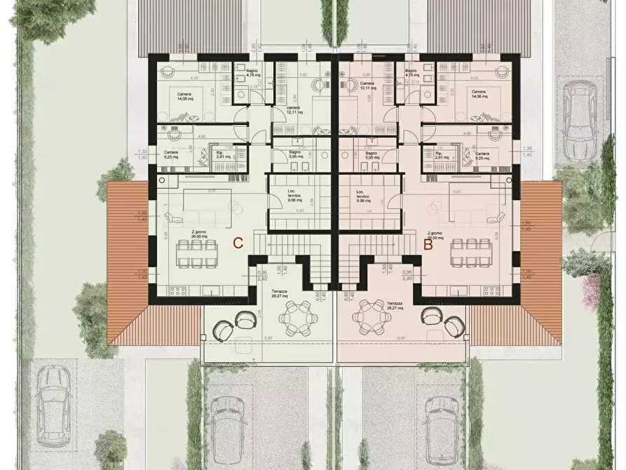 Immagine 5 di Appartamento in vendita  a Pontedera