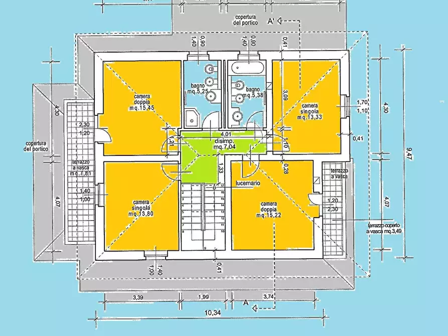 Immagine 13 di Villa in vendita  a Capannori