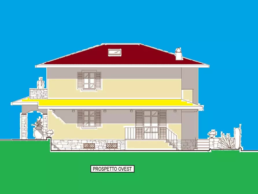 Immagine 9 di Villa in vendita  a Capannori