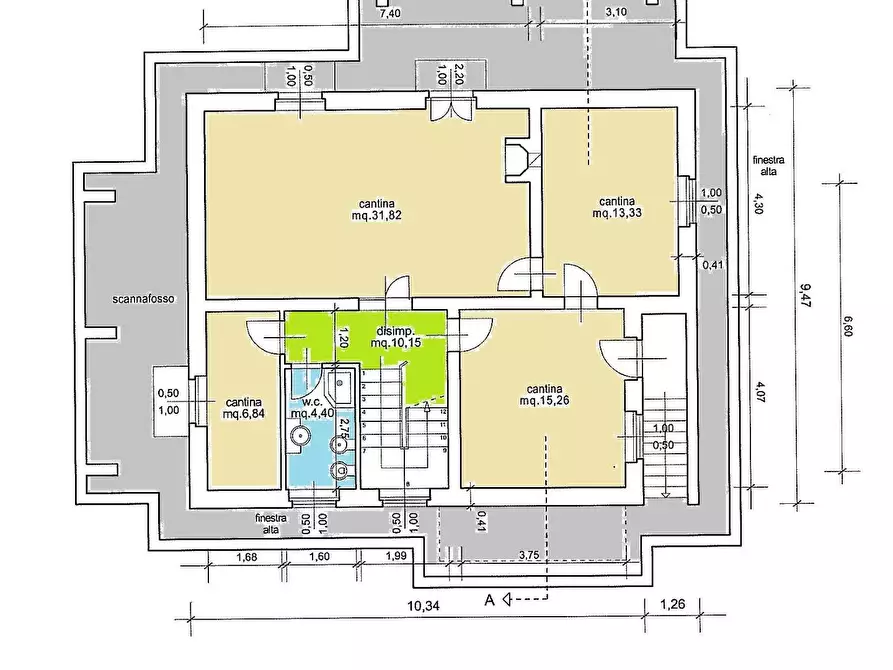 Immagine 11 di Villa in vendita  a Capannori