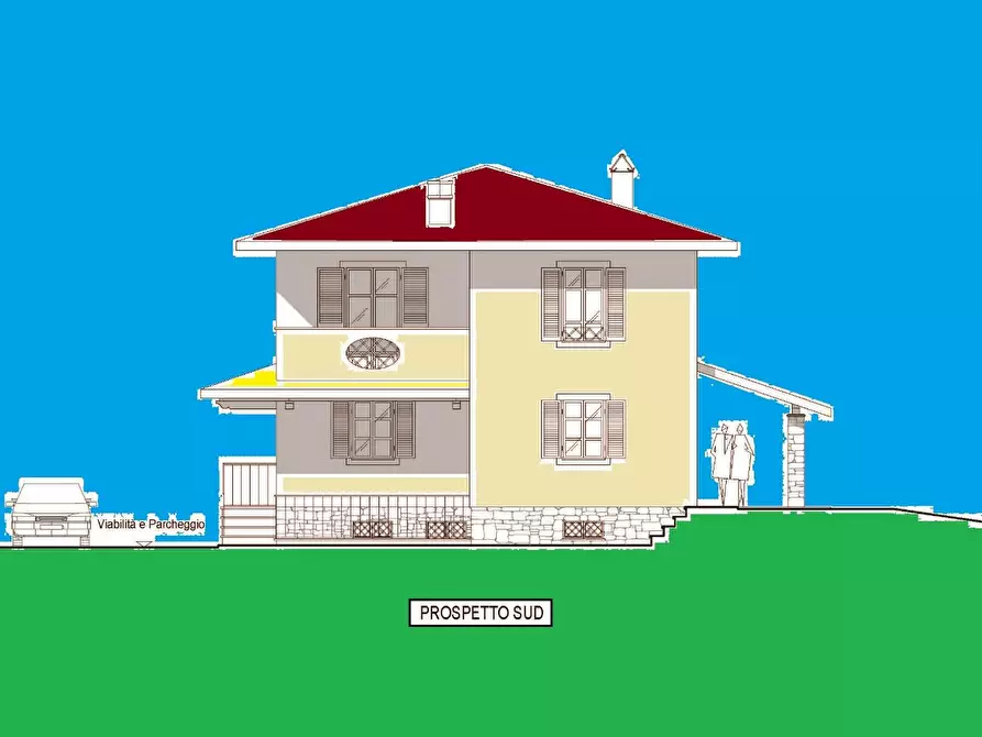 Immagine 10 di Villa in vendita  a Capannori