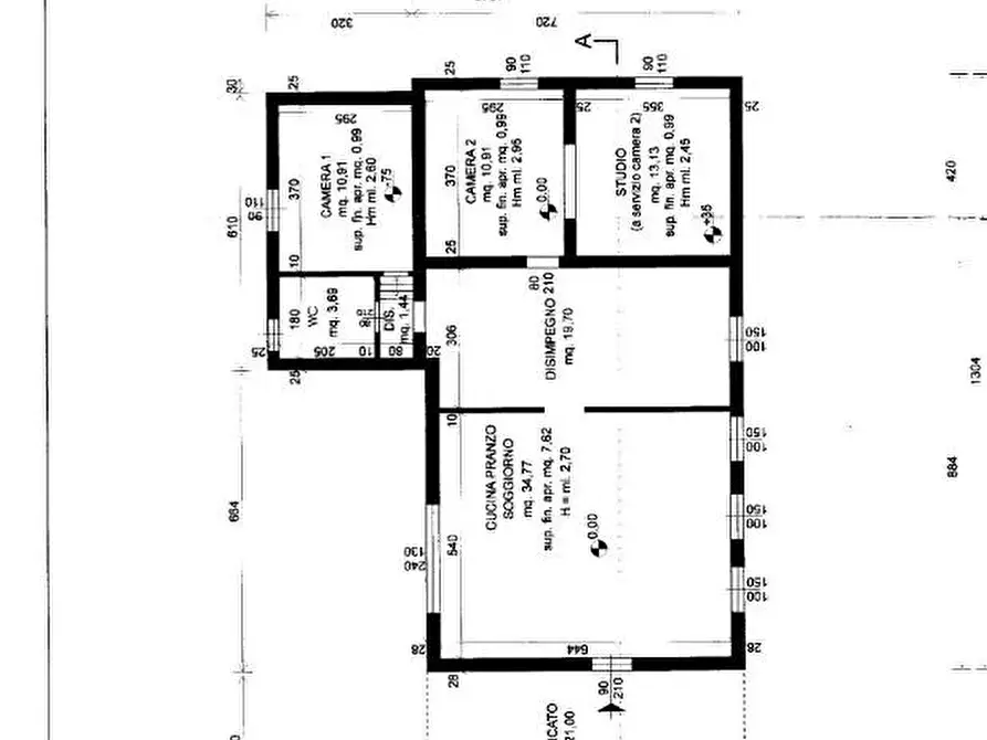 Immagine 14 di Villa in vendita  a Chianni