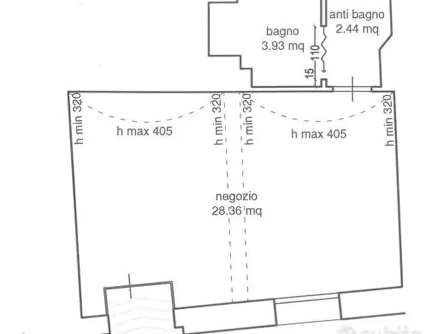 Immagine 2 di Locale commerciale in affitto  a Pisa