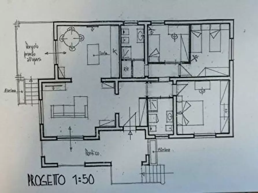 Immagine 6 di Casa indipendente in vendita  a Massa