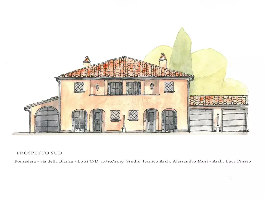 Immagine 13 di Casa bifamiliare in vendita  a Pontedera