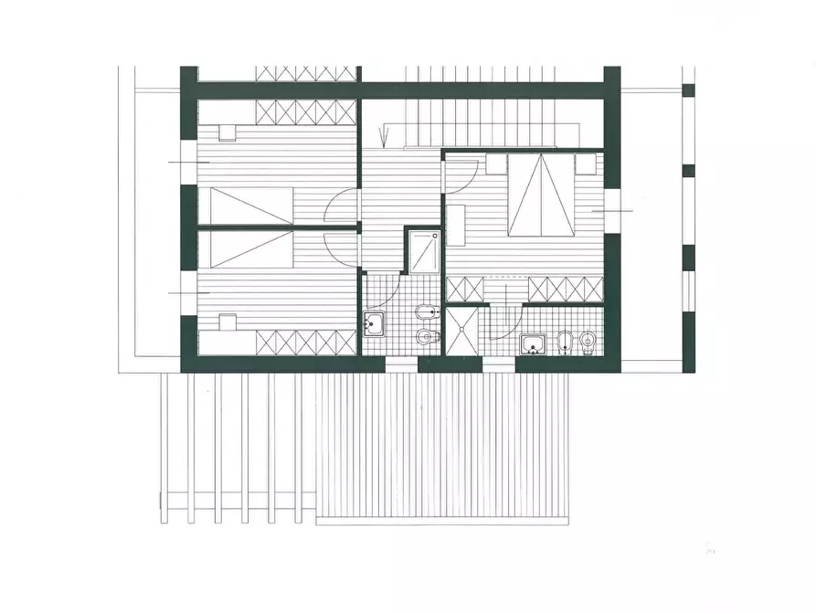 Immagine 8 di Casa bifamiliare in vendita  a Pontedera
