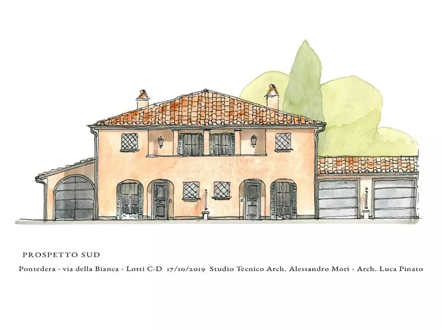 Immagine 11 di Casa bifamiliare in vendita  a Pontedera