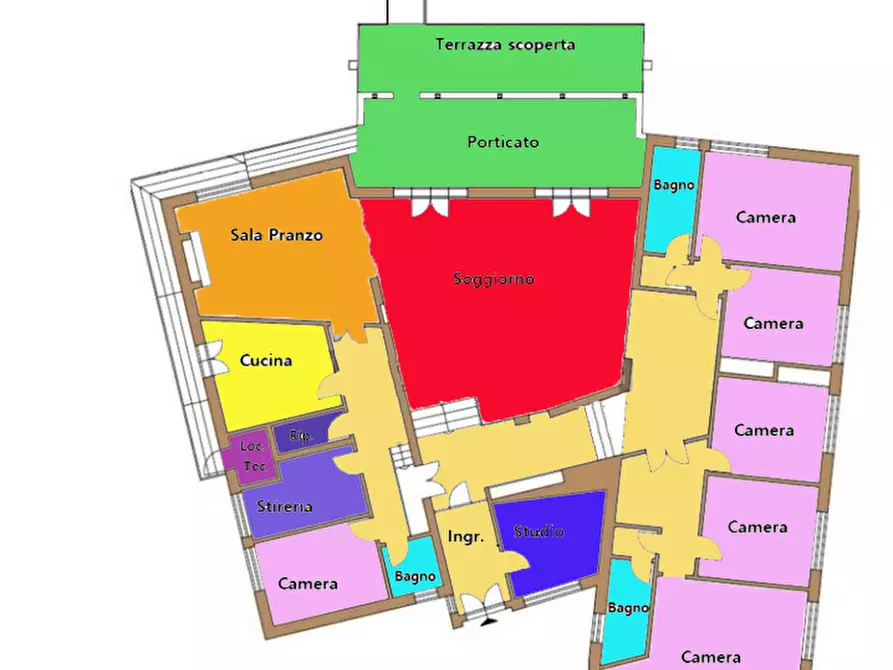 Immagine 26 di Villa in vendita  a Pisa