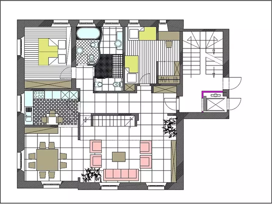 Immagine 4 di Appartamento in vendita  a Massa