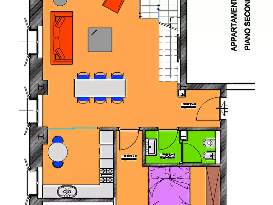 Immagine 21 di Appartamento in affitto  a Forte Dei Marmi