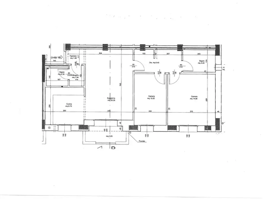 Immagine 3 di Appartamento in vendita  a San Giuliano Terme