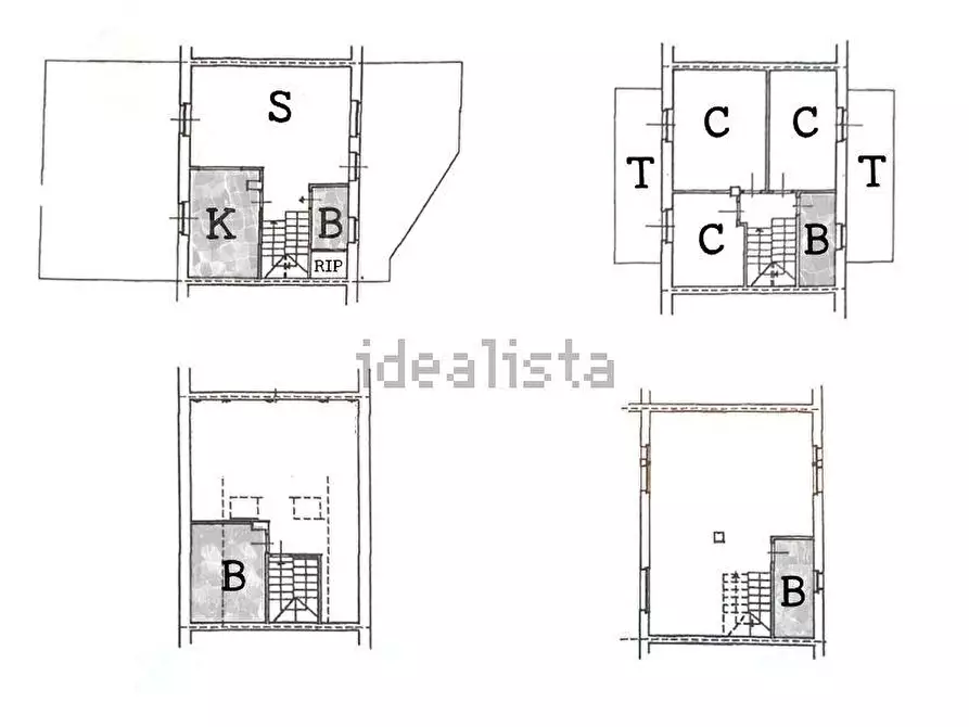 Immagine 17 di Villetta a schiera in vendita  a Massa