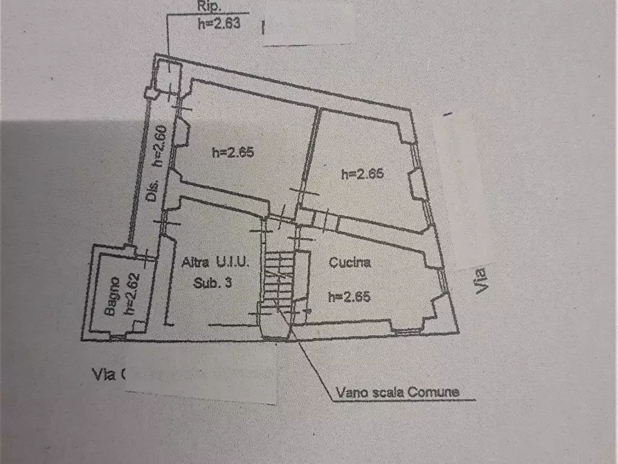 Immagine 3 di Casa indipendente in vendita  a Massa