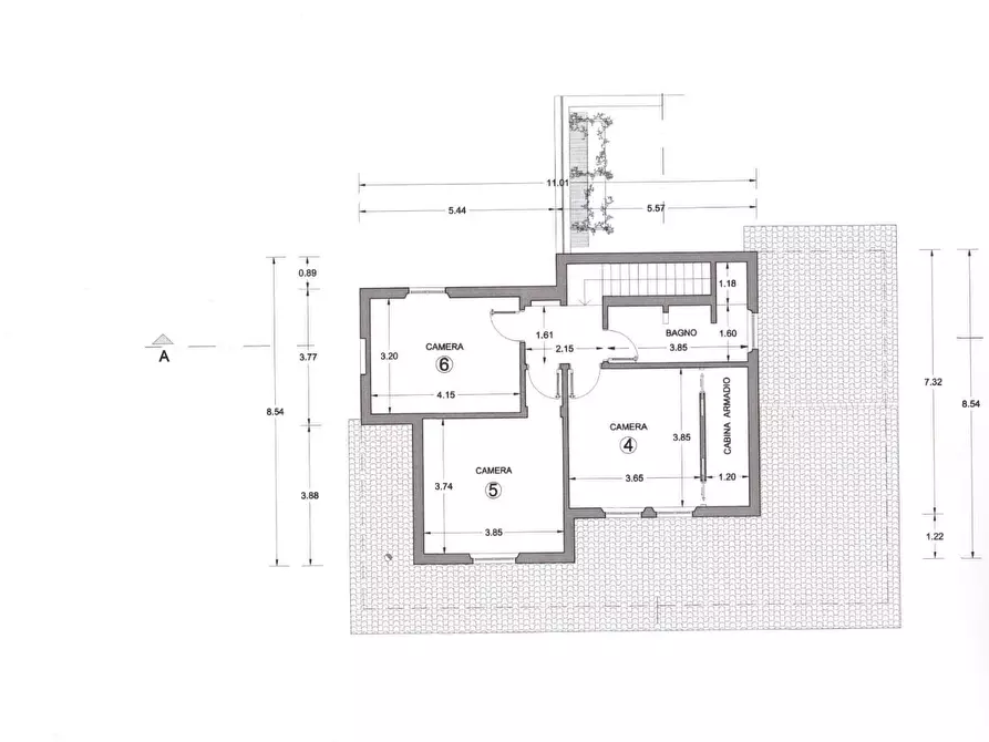 Immagine 3 di Villa in vendita  a Lucca