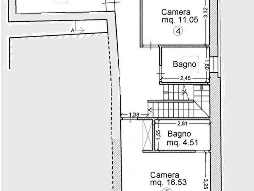 Immagine 3 di Villetta a schiera in vendita  a Capannori
