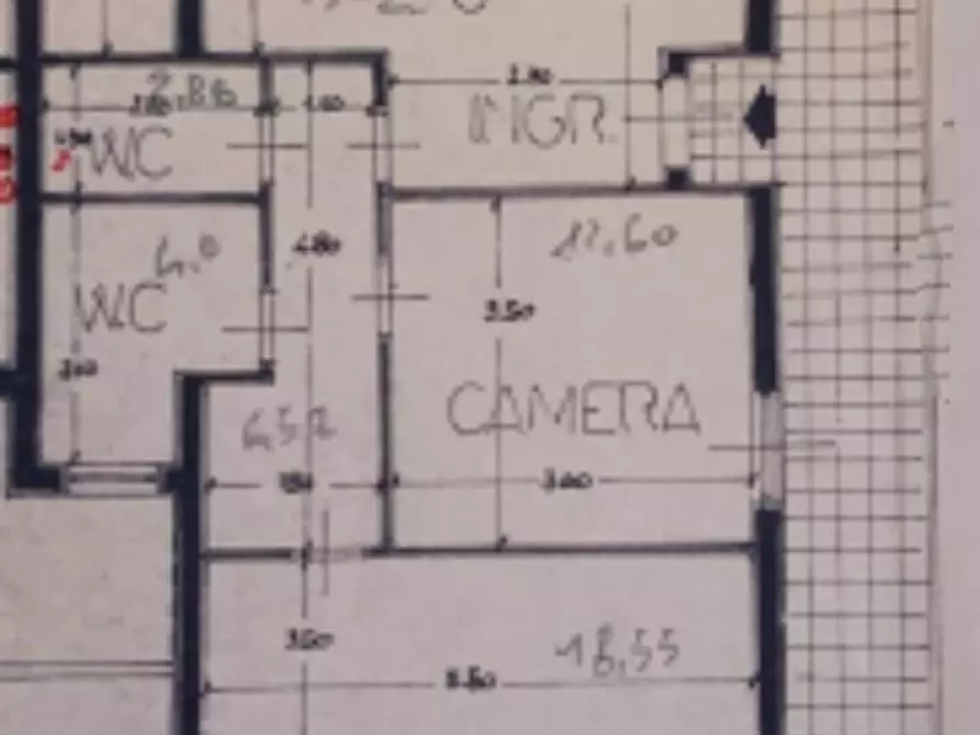 Immagine 1 di Casa semindipendente in affitto  a Massa