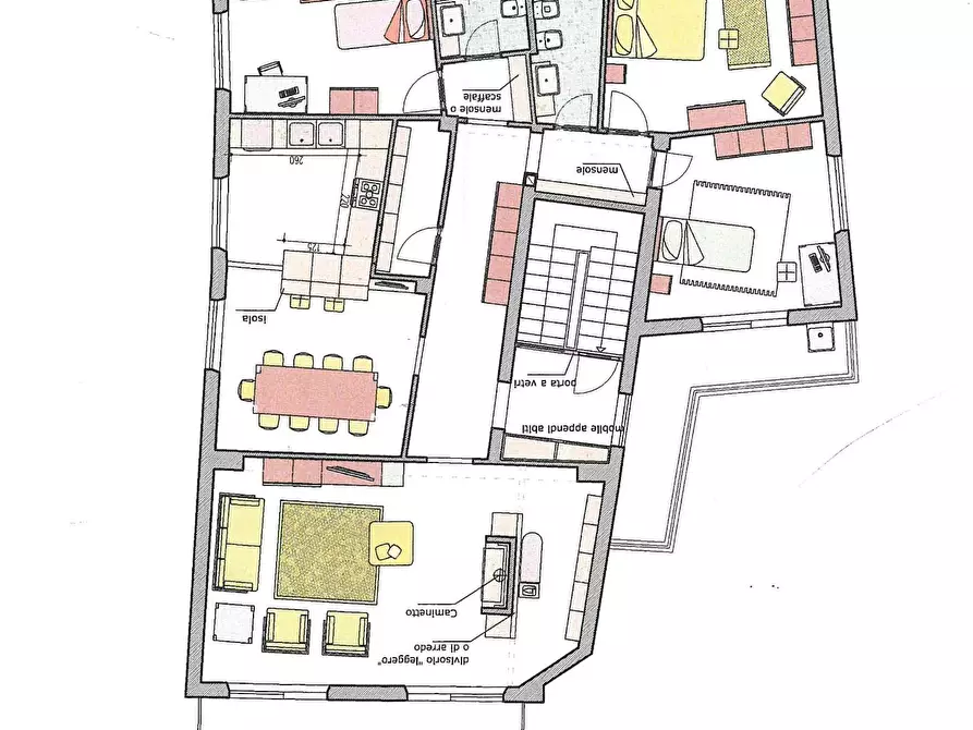 Immagine 21 di Appartamento in vendita  a Buti