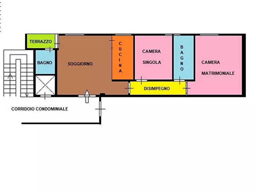 Immagine 3 di Appartamento in affitto  a Pisa