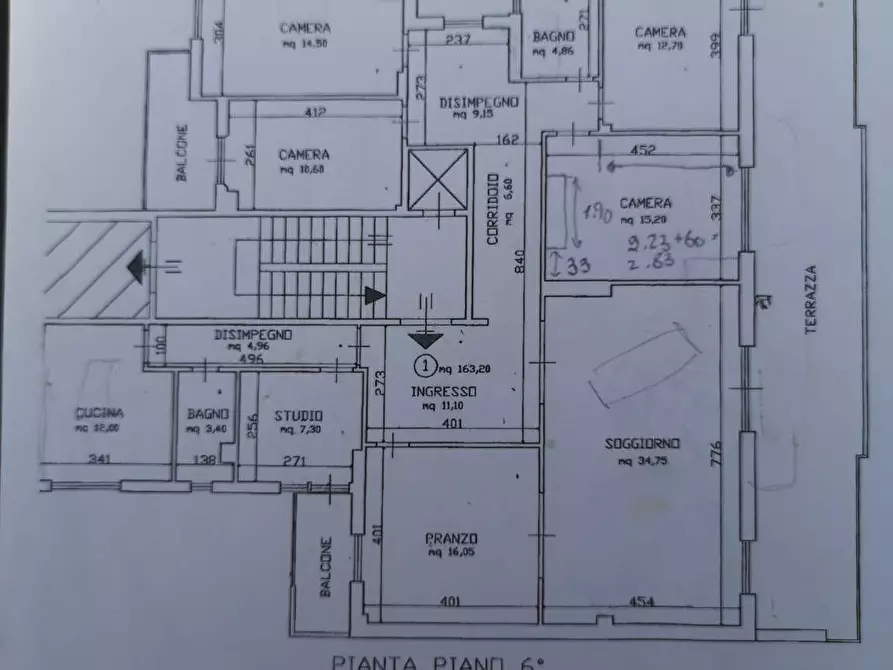 Immagine 20 di Appartamento in vendita  a Pisa