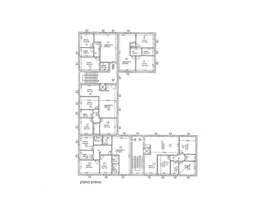 Immagine 4 di Palazzo in vendita  a San Giuliano Terme