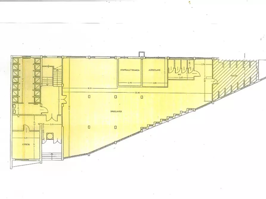 Immagine 2 di Capannone industriale in affitto  a Livorno