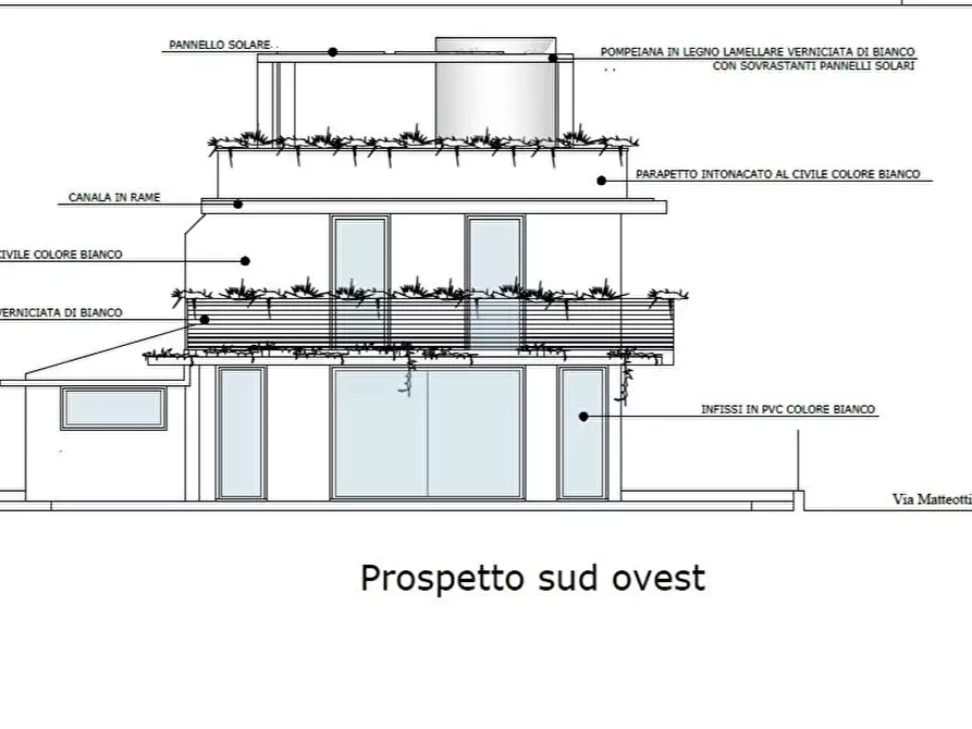Immagine 14 di Villa in vendita  a Montignoso