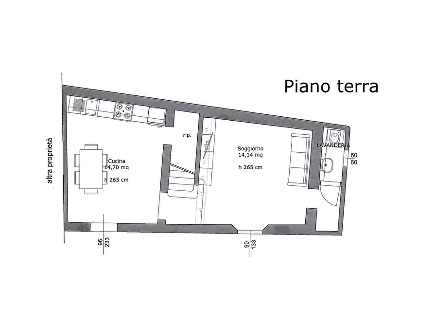 Immagine 20 di Terratetto in vendita  a San Giuliano Terme