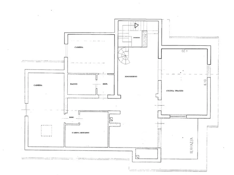Immagine 29 di Mansarda in vendita  a Montelupo Fiorentino