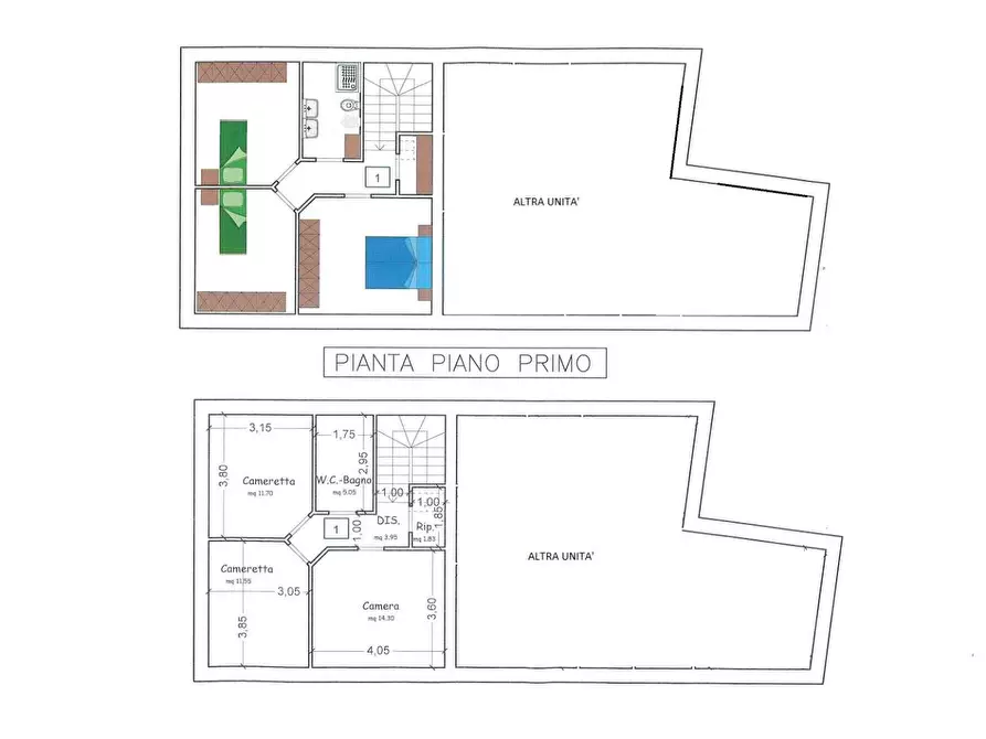 Immagine 14 di Villetta a schiera in vendita  a Certaldo