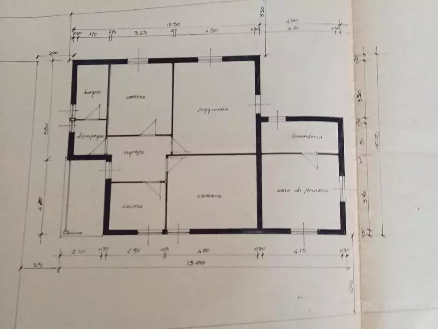 Immagine 59 di Villa in vendita  a Carrara