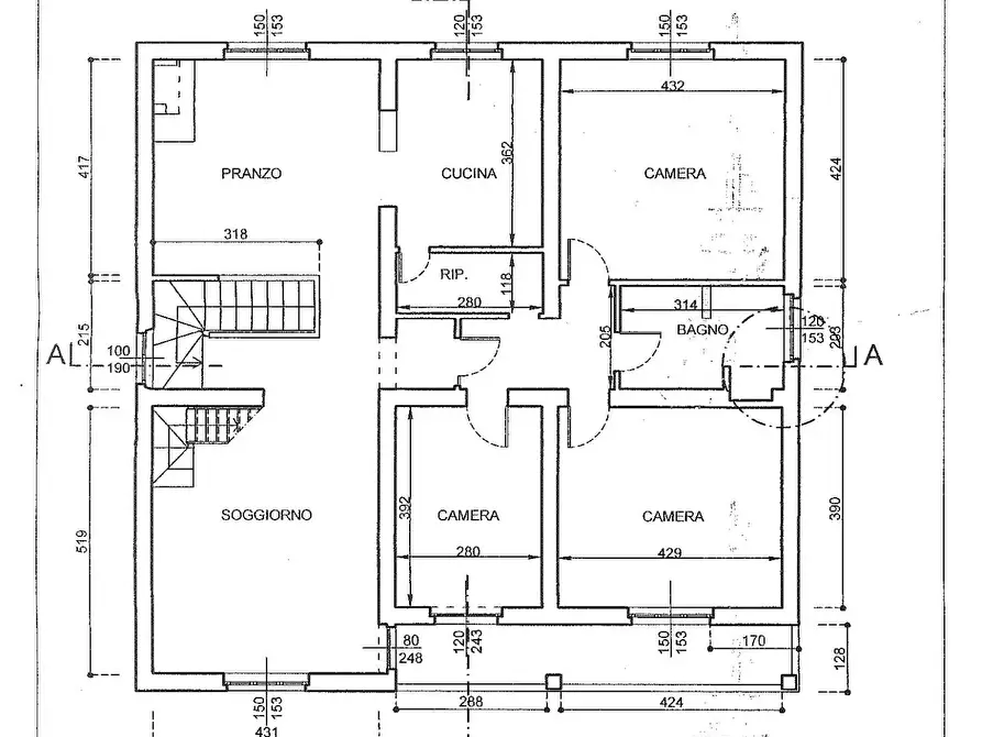 Immagine 55 di Casa indipendente in vendita  a Larciano