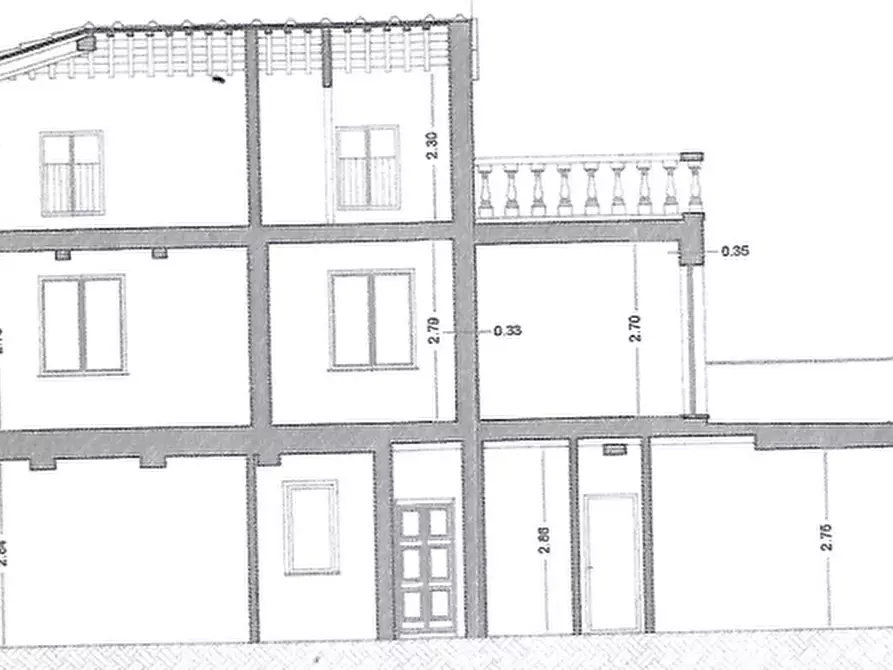 Immagine 4 di Palazzo in vendita  a Cascina