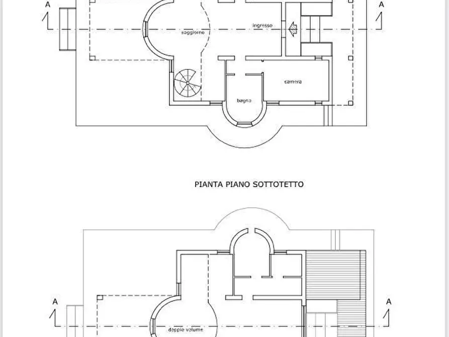 Immagine 2 di Villa in vendita  a Carrara