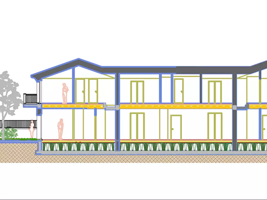 Immagine 15 di Casa semindipendente in vendita  a Castelnuovo Magra