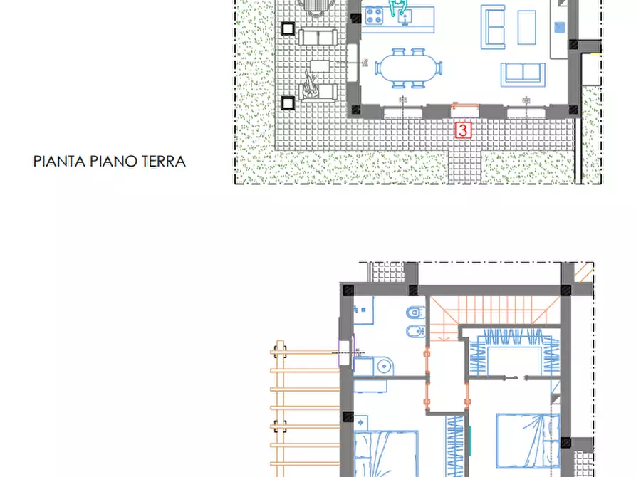Immagine 7 di Casa semindipendente in vendita  a Castelnuovo Magra